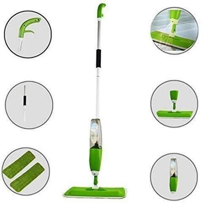 360 Degree Handle Wet & Dry Microfiber Floor Spray Mop