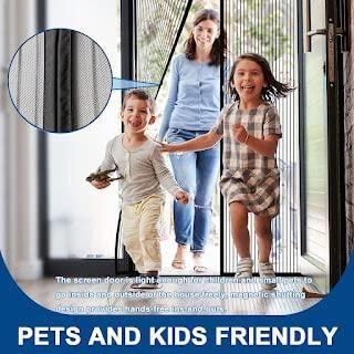 Mesh Magnetic Mosquito Screen Door Net Curtain with Magnets