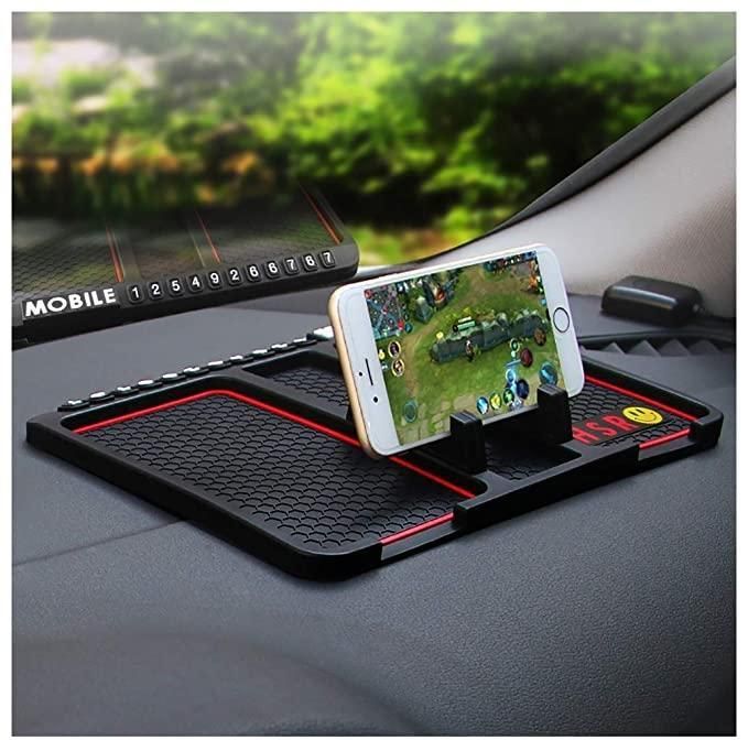 Multifunction Phone GPS Holder Anti-Slip Silicone Pad Mobile Holders