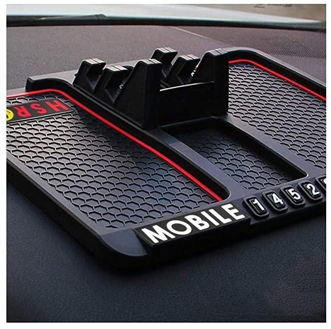 Multifunction Phone GPS Holder Anti-Slip Silicone Pad Mobile Holders